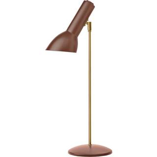 CPH LIGHTING OBLIQUE MESSING TEGLRØD BORDLAMPE