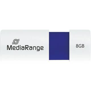 MediaRange USB-Stick  8GB MediaRange USB 2.0 Slider blue