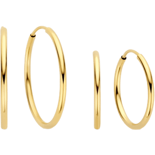 Isabel Bernard Cadeau d'Isabel damer Gavesæt 14 karat hvidguld IB90076