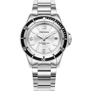 Faucon Diver F10026 - Herre - 42 mm - Analog - Quartz - Safirbelagt Mineralglas