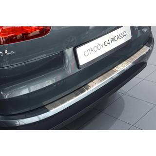Læssekantbeskytter - Citroen C4 Picasso / C4 SpaceTourer 2013-> Rustfrit Stål - Børstet Stål