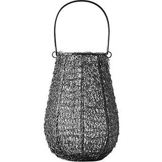 Muubs Kumo Lanterne 25 Cm - Lanterner & Marschallholdere Stål Wire Sort - 9190002202