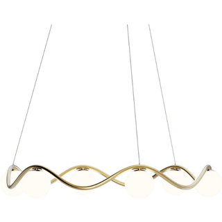 REBELLO DECOR CIRCLE OF LIFE Ø91 ORGANISK BALDAKIN LYSEKRONE