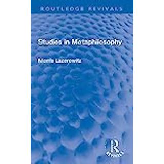 Studies in Metaphilosophy