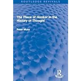 The Place of Hooker in the History of Thought