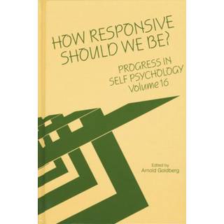 Progress in Self Psychology, V. 16