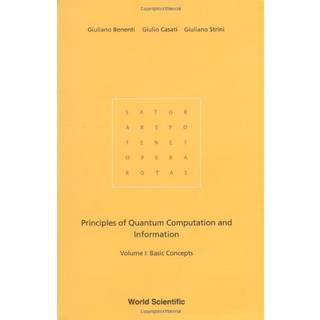 Principles Of Quantum Computation And Information - Volume I: Basic Concepts