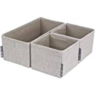 Organizer til skuffe beige - 3 stk