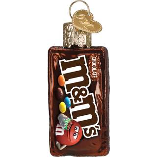Old World Christmas Gumdrops Mini M & M's Bag Glass Bl?st Ornament til juletr?