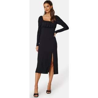 Neija Square Neck Midi Dress