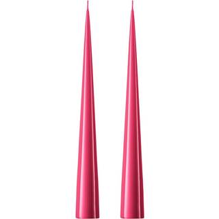 ester & erik ester & erik kegleformet lys 37 cm 2-pak lakeret Deep pink 41/2