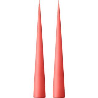 ester & erik cone candles coral reef (no. 26) dekorativt lys 2x37 cm - 2x37 cm