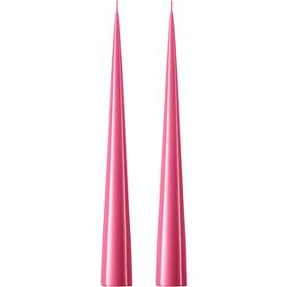 ester & erik ester & erik kegleformet lys 37 cm 2-pak lakeret Clear pink 41