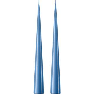 ester & erik ester & erik kegleformet lys 37 cm 2-pak lakeret Moon blue 37