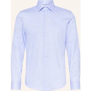 Seidensticker Herren Hemd blau Slim Fit