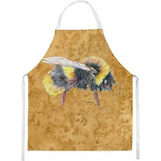 """"Caroline's Treasures 8850APRON Bi p? guldforkl?de Stort flerfarvet""""