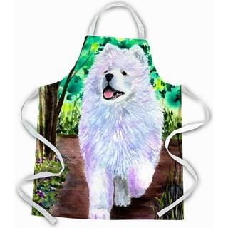 """"Caroline's Treasures SS8458APRON Samojedforkl?de Stort flerfarvet""""