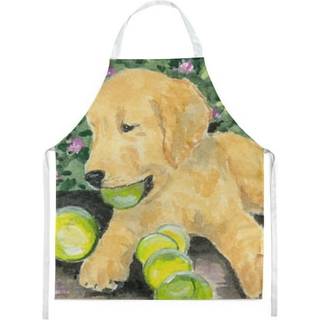""""Caroline's Treasures SS8759APRON Golden Retriever Forkl?de Large Multicolor""""