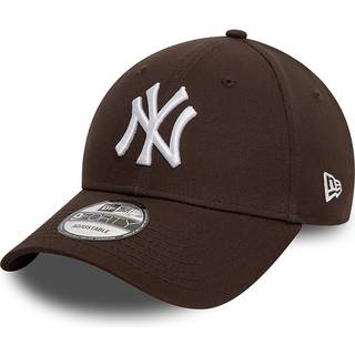 New York Yankees League Essential Dark Brown 9FORTY Adjustable Cap newera adult unisex Brown newera adult unisex Brown newera adult unisex Brown newer - Osfm
