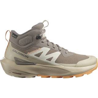 Salomon Women's Elixir Activ Mid GORE-TEX Falcon/White Pepper/Papaya, Falcon / White Pepper / Papaya, 36 2/3