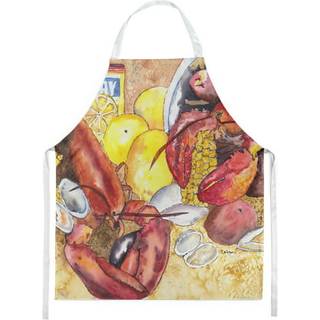 """"Caroline's Treasures 8719APRON Hummerbage med Old Bay Krydderier Forkl?de Large Multicolor""""