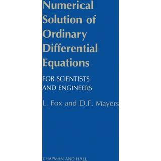 Numerical Solution of Ordinary Differential Equations