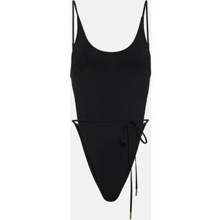 Saint Laurent Open-back swimsuit - black - XL