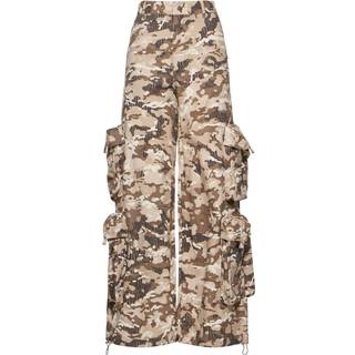 Amiri Camouflage cotton cargo pants - green - XXS