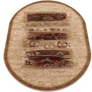 Tæppe OMEGA oval MODENA lyse rubin 170x235 cm