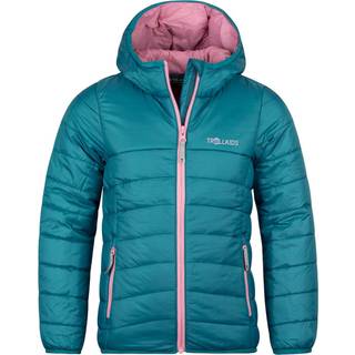Trollkids Girl's Eikefjord Jacket Syntetisk jakke Børn størrelse 98 farve turkis/blå