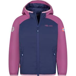Trollkids Kid's Halsafjord Jacket Syntetisk jakke Børn størrelse 128 farve blå