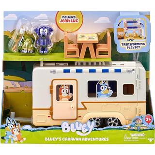 Bluey Action Figur med køretøj - Bluey Caravan