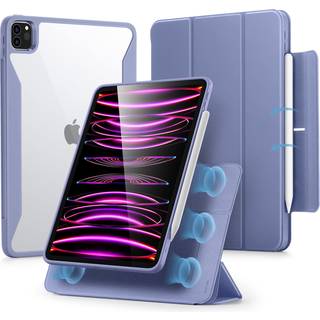 ESR til iPad Pro 12,9 tommer sag (2022/2021) iPad Pro 12.9 Sag 6./5. generation med blyantholder aftagelig magnetisk d?kning Vertical Stand Auto