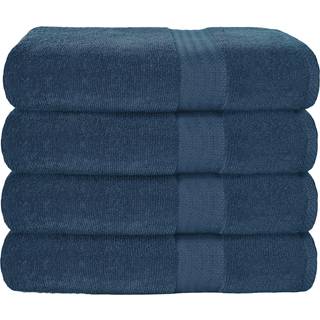 Glamburg Premium Cotton 4 Pack Bath H?ndkl?de Set - 100% ren bomuld - 4 badeh?ndkl?der 27x54 - Ideel til daglig brug - Ultra Soft & Meget absorbe