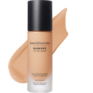 Bareminerals barepro 24 timer Wear Matte Liquid Foundation Mineral SPF 20 Fuld d?kning Matte Finish Breathable Makeup For Face Vegan (Light 28 Ne