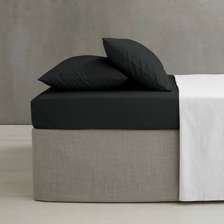 Catherine Lansfield Catherine Lansfield Black Percale Extra Deep Fitted Sheet