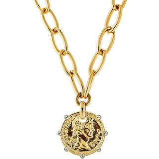 DYRBERG/KERN JENNI HALSKÆDE 440112 (Gold, Crystal, ONESIZE)