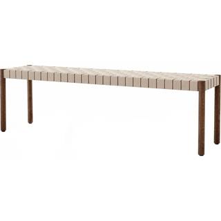 &Tradition Betty Tk5 Bænk Røget - Bænke Eg Smoked - 135536A017