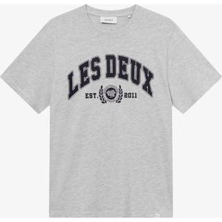Les Deux University T-shirt Grå - XL