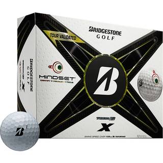 Bridgestone Tour B X Mindset Golfbolde - Hvid
