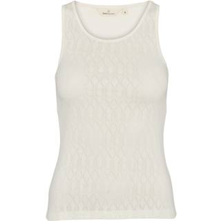 Ana Tank - White Swan S - 100% Cotton (Organic GOTS) - Toppe