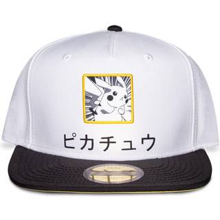 Pokémon Snapback Cap Pikachu Black, White, Yellow