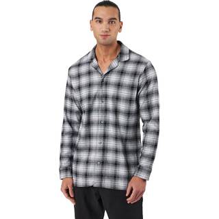 Calvin Klein Flannel Sleep LS Button Down Pyjama - Checked - Small