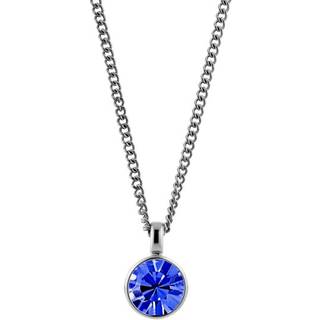 DYRBERG/KERN ETTE SS SAPPHIRE HALSKÆDE 440188 (Silver, Blue, ONESIZE)