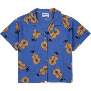 Bobo Choses Acoustic Guitar cotton shirt - blue - Y 8/9