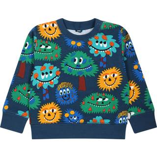 Stella McCartney Kids Baby printed cotton jersey sweatshirt - multicoloured - M 12