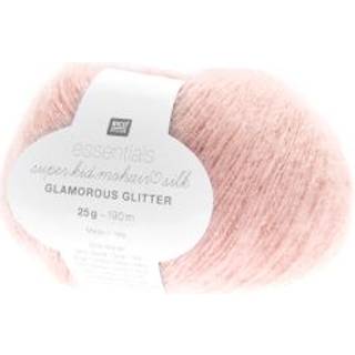Essentials Super Kid Mohair Loves Silk Glamorous Glitter - Apricot