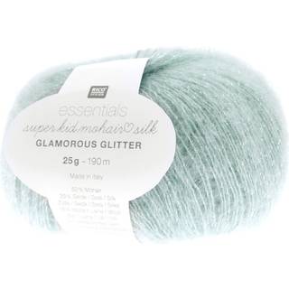 Essentials Super Kid Mohair Loves Silk Glamorous Glitter - Aqua