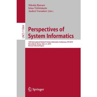 Perspectives of System Informatics