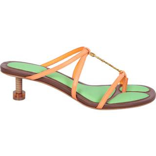 Jacquemus Les Sandales Basses Pralu leather sandals - orange - EU 36